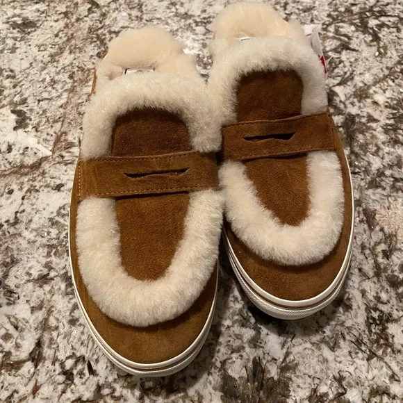 Vans Shearling UNISEX Mules - LAST PAIR - Picture 9 of 13